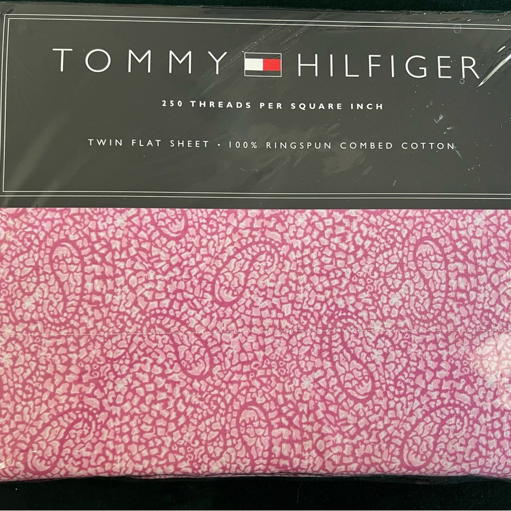 Tommy Hilfiger Twin Flat Sheet